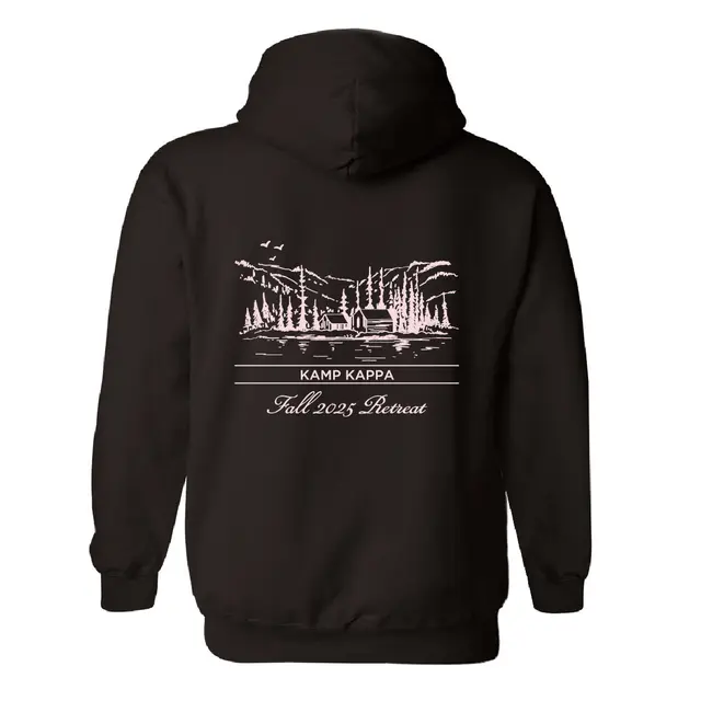 Kappa Kappa Gamma Scenic Cabin Retreat Hoodie 2