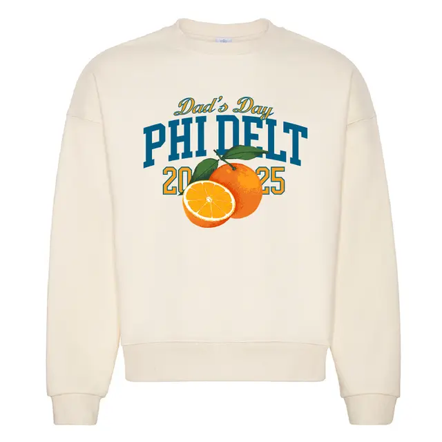Phi Delta Theta Bold Oranges Parent's Weekend Crewneck 2