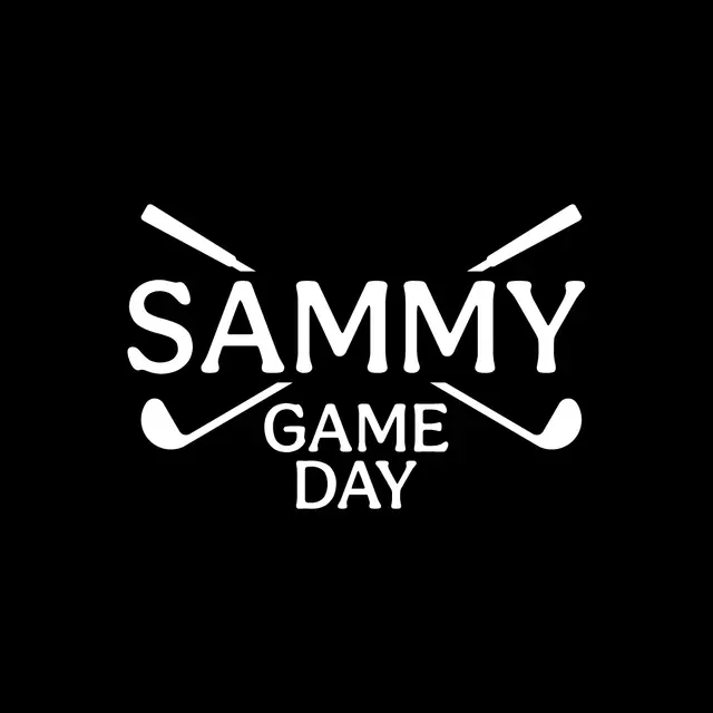 Sigma Alpha Mu Crossed Golf Clubs Game Day Hoodie