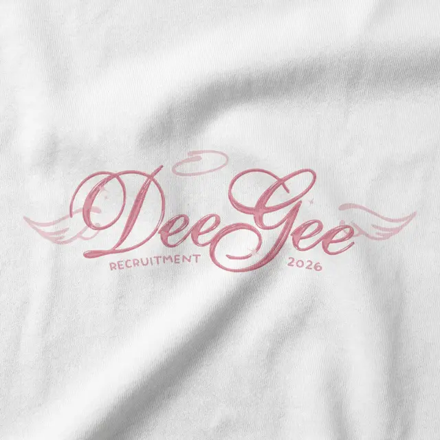 Delta Gamma Flowing Script Rush Tank