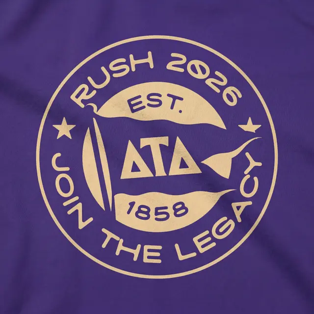 Delta Tau Delta Circular Legacy Rush Shirt