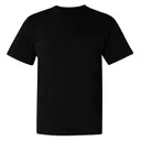 Comfort Colors Adult Heavyweight T-Shirt c1717 Black Front