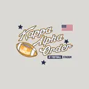 Kappa Alpha Order Football Graphic Game Day Crewneck