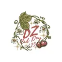 Delta Zeta DZ Floral Vine and Cherry Bid Day Shirt
