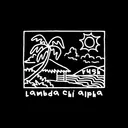 Lambda Chi Alpha Beach Scene Rush Shirt