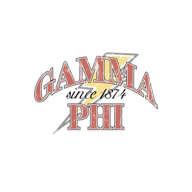 Gamma Phi Beta Lightning Bolt PR Shirt