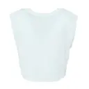 Bella + Canvas FWD Fashion Women's Festival Crop Tank 8483 Ice Blue Trblnd Back