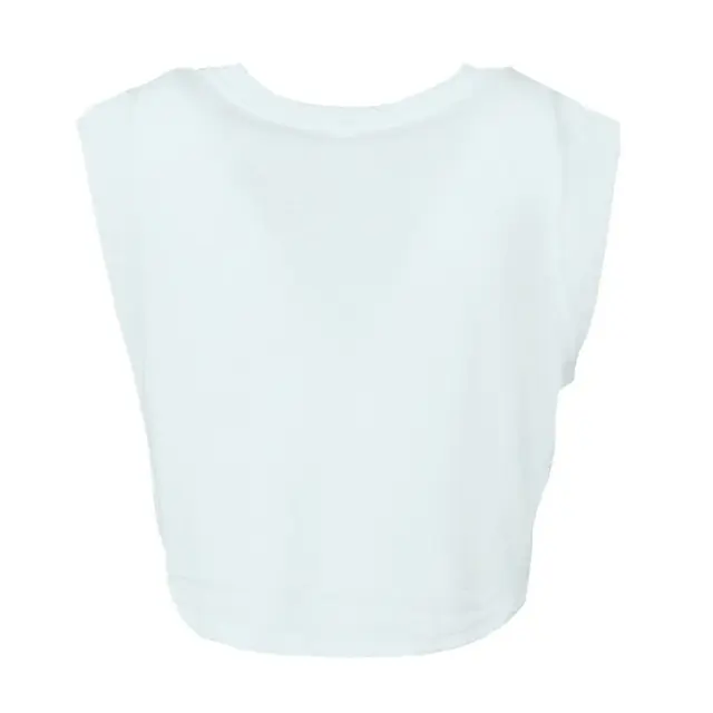 Bella + Canvas FWD Fashion Women's Festival Crop Tank 8483 Ice Blue Trblnd Back