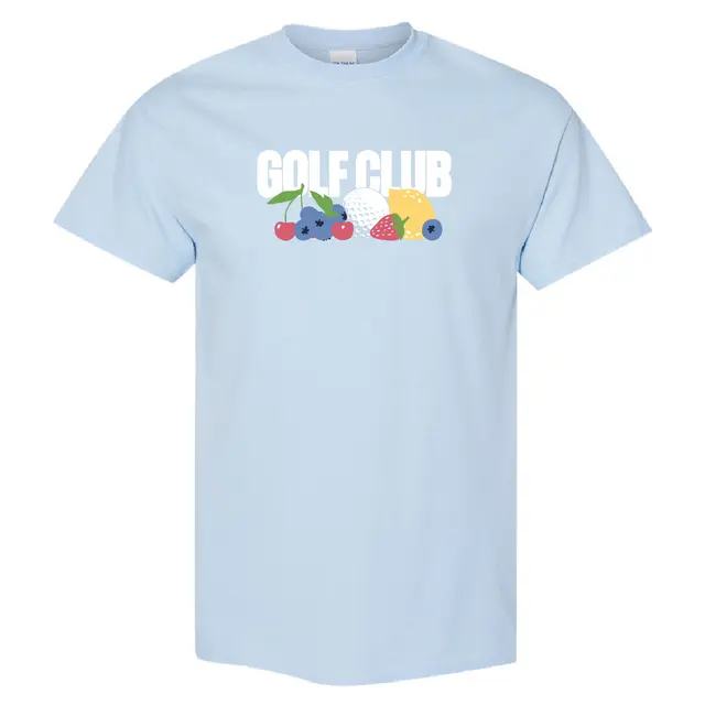 Golf Club Fruit and Golf Ball PR Shirt 2
