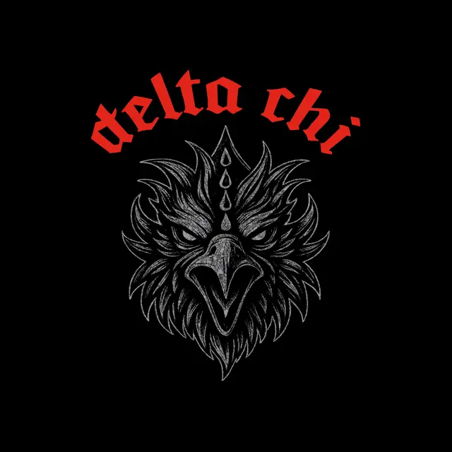 Delta Chi Fierce Bird Graphic PR Crewneck