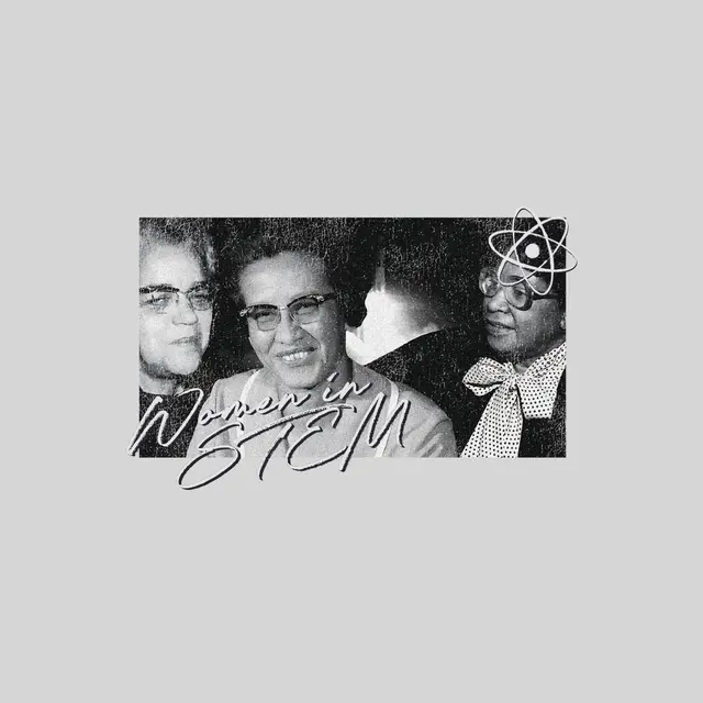 Women in STEM Vintage Photo Design PR Sweater