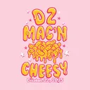 DZ Mac'N Cheesy Dripping Text Philanthropy Shirt