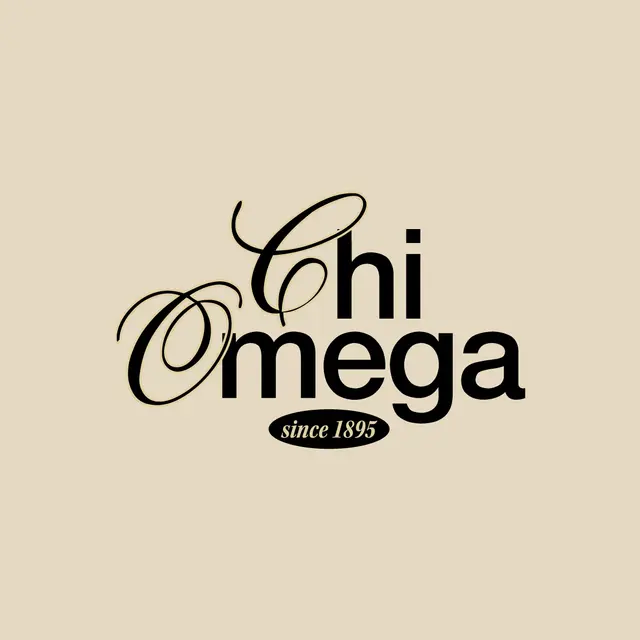 Chi Omega Elegant Script PR Shirt