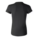 Customizable Bella + Canvas Women's Baby Rib Short Sleeve V-Neck Tee 1005 Black Back