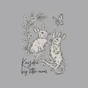 Kappa Delta Bunny and Blossom Big Little Reveal Shirt