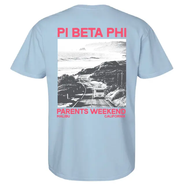Pi Beta Phi Scenic Coastal Parents Weekend Shirt 2