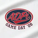Alpha Delta Pi Retro Script Game Day Shirt