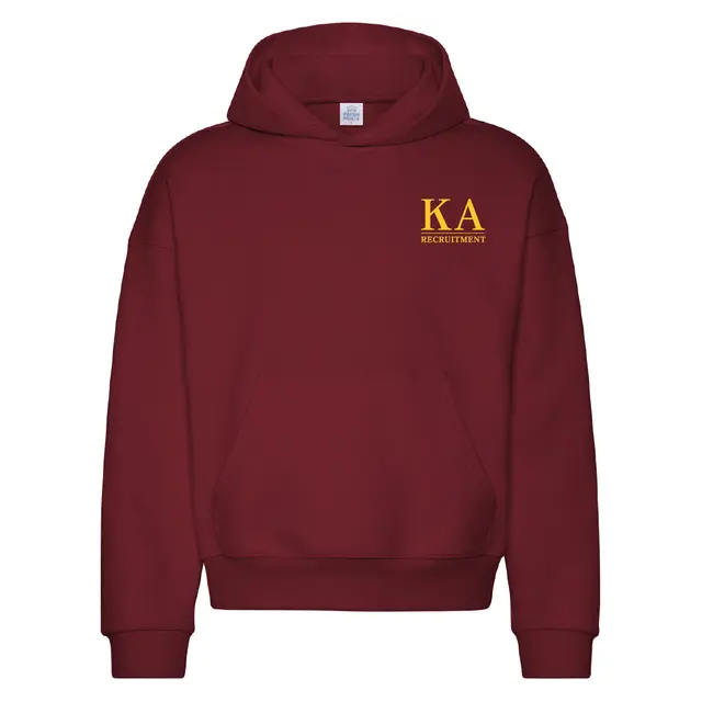 Kappa Alpha Order Bold Lettering Rush Hoodie 2