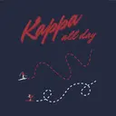 Kappa Bold Script with Fun Ski Graphics PR Sweater
