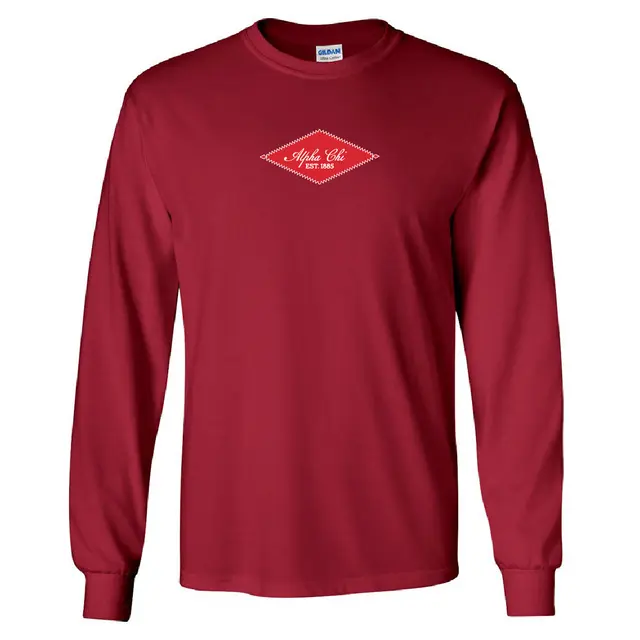 Alpha Chi Omega Classic Diamond Text PR Shirt 2