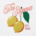 Sigma Sigma Sigma Lemon Illustration Rush Tank