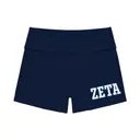 Zeta Tau Alpha Polka Dot Block Lettering PR Shorts 2