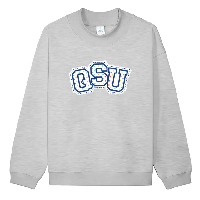Queer Student Union Polka Dot Stitching PR Crewneck 2