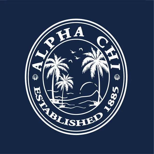 Alpha Chi Omega Palm Tree Circle PR Tank