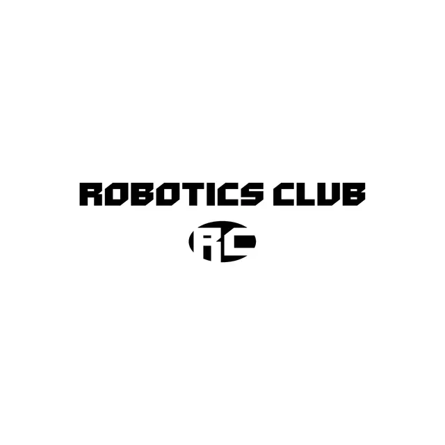 Robotics Club Bold Tech Logo PR Hoodie