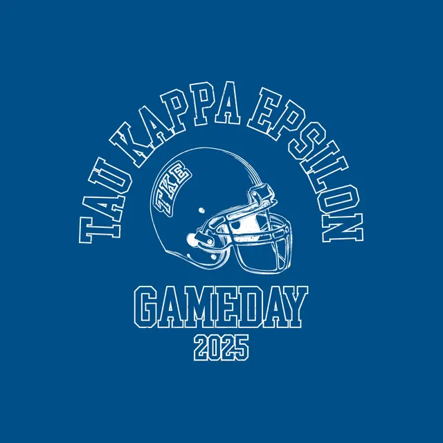 Tau Kappa Epsilon Football Helmet Game Day Crewneck