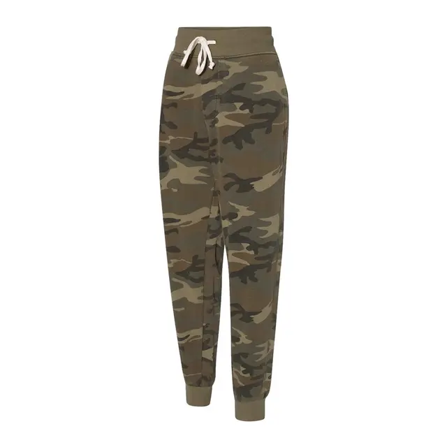 Customizable Alternative Campus Burnout French Terry Joggers 8625 Camo Left