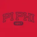 Pi Beta Phi Stacked Serif Text PR Hoodie