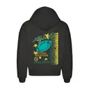 Alpha Omicron Pi Football Graphic Homecoming Hoodie 2
