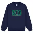 Kappa Delta Plaid Block Letters PR Sweater 2