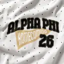 Alpha Phi Bold Banner Homecoming Shirt