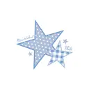 Kappa Alpha Theta Starry Gingham Mom's Weekend Crewneck