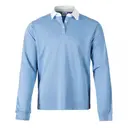 Fresh Prints Rugby Tee fp40 Classic Blue  Front