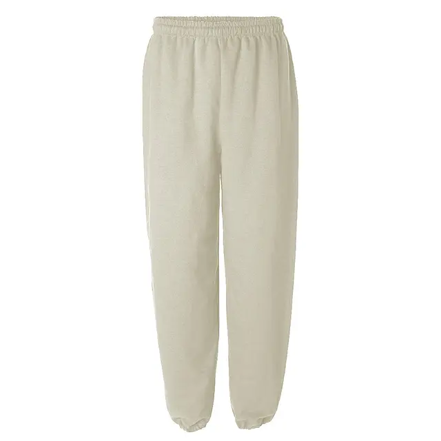 Customizable Gildan Adult Heavy Blend Adult 8 Oz. 50/50 Sweatpants g182 Sand Front