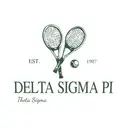Delta Sigma Pi Tennis Racket Graphic PR Tank