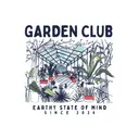 Garden Club Greenhouse Illustration PR Shirt