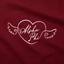Alpha Phi Heart Illustration PR Tank