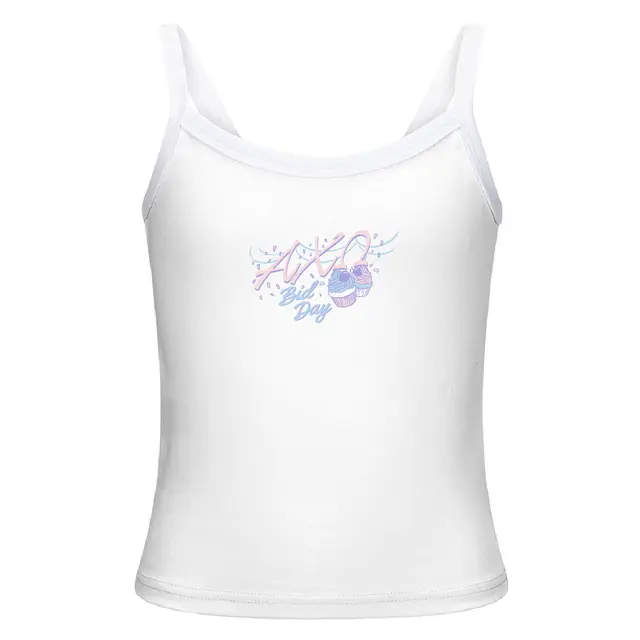 Alpha Chi Omega Cupcake Confetti Bid Day Tank 2