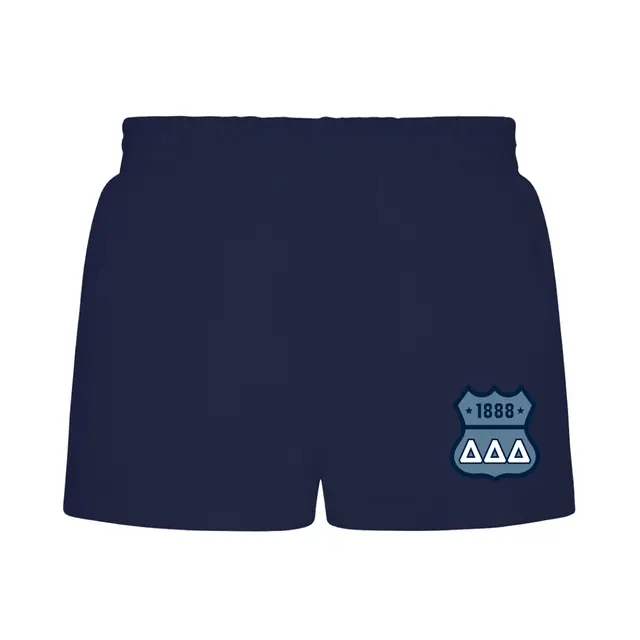 Delta Delta Delta Badge Graphic PR Shorts 2