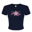 Chi Omega Pink Star Script Recruitment Shirt 2