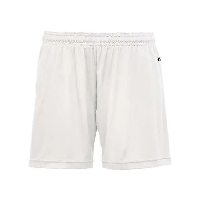 Women's B-Core 5" Inseam Shorts White Front