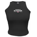 Women's Soccer Club Soccer Ball Lettering PR Tank 2