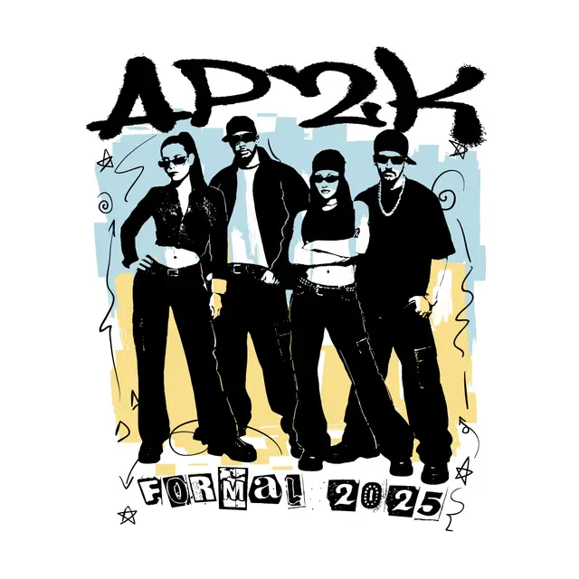Alpha Phi Omega Bold Crew Graphic Formal Shirt