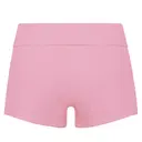 FP100 Lindsey Fold-over Lounge Shorts Light Pink Back