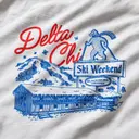 Delta Chi Ski Weekend Bear Illustration Sweater