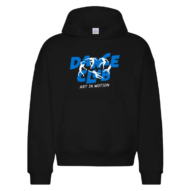 Dance Club Dynamic Figures in Blue PR Hoodie 2